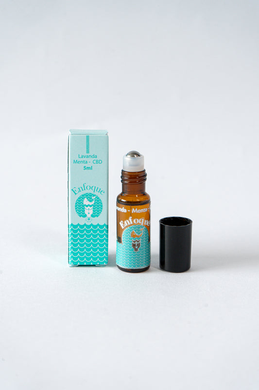 Roll-On ENFOQUE – 5 mL | 5.5 mg CBD