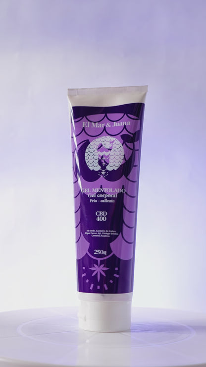 Gel de CBD Corporal Frio - Caliente 400 mg