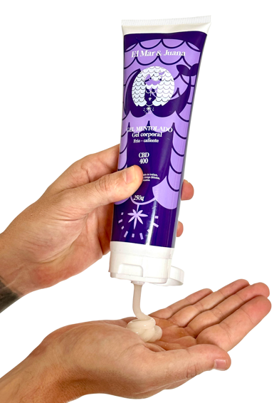 Gel de CBD Corporal Frio - Caliente 400 mg