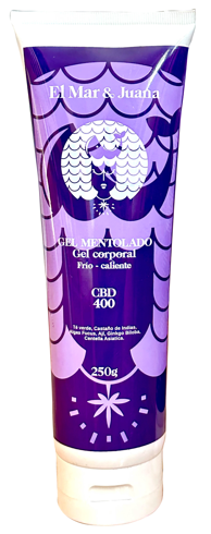 Gel de CBD Corporal Frio - Caliente 400 mg